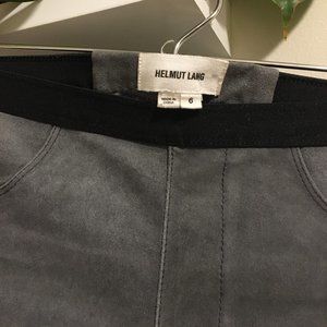 HELMUT LANG Lamb Leather Leggings